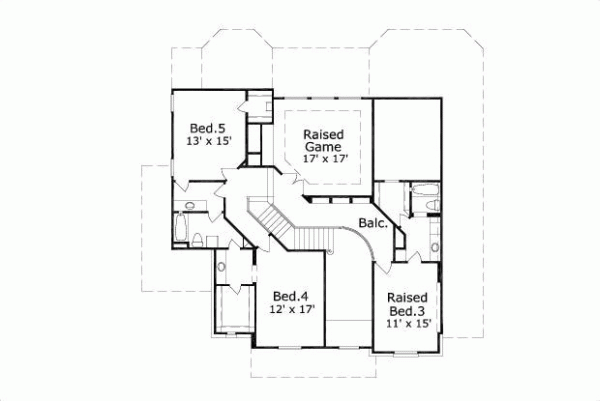 Upper/Second Floor Plan: 19-240