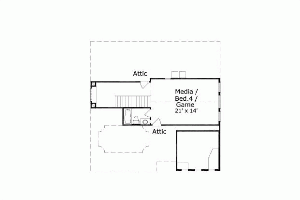 Upper/Second Floor Plan 19-243