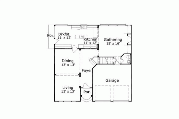 Main Floor Plan: 19-244