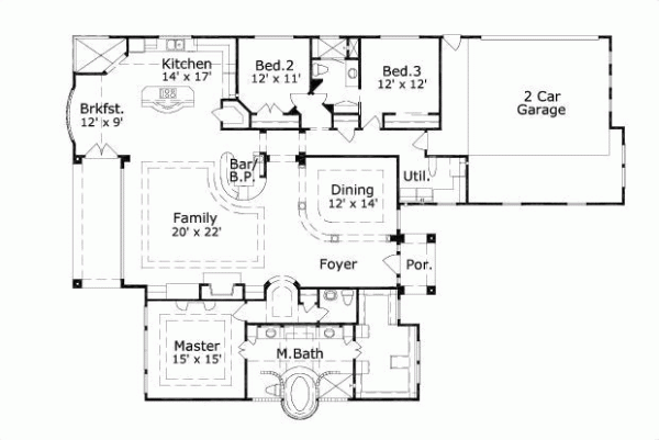 Main Floor Plan: 19-249