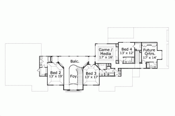 Upper/Second Floor Plan: 19-250