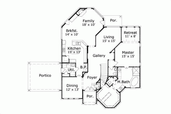 Main Floor Plan: 19-251
