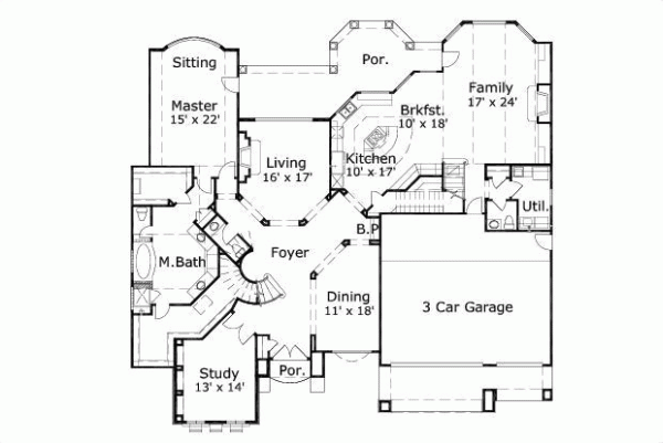 Main Floor Plan: 19-252