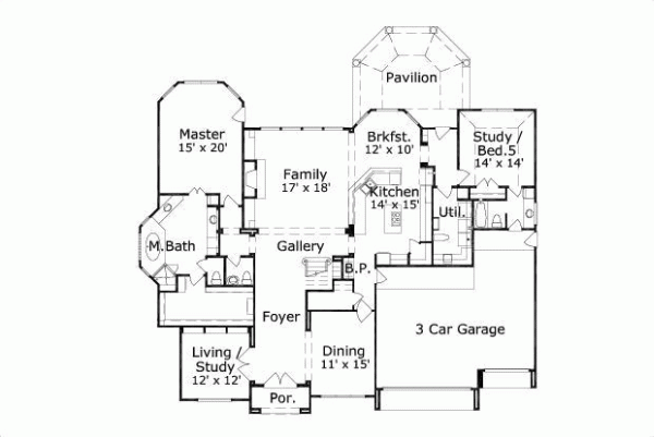 Main Floor Plan: 19-253