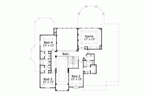 Upper/Second Floor Plan: 19-253