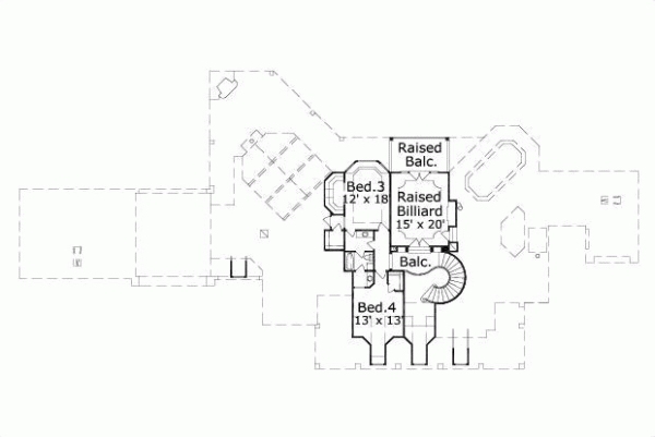 Upper/Second Floor Plan: 19-254