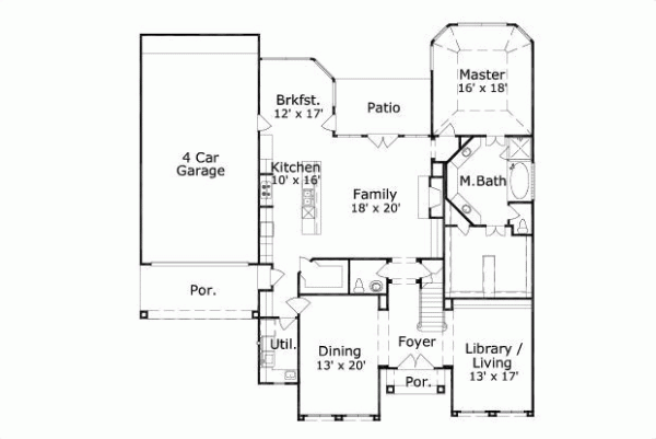 Main Floor Plan: 19-255