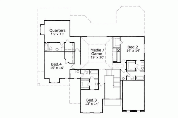 Upper/Second Floor Plan:19-255