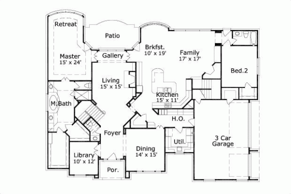 Main Floor Plan: 19-259