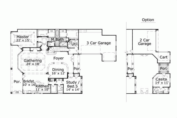 Main Floor Plan: 19-260