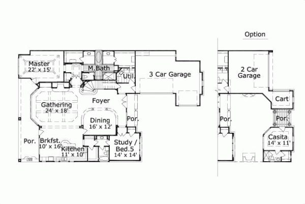 Main Floor Plan: 19-261