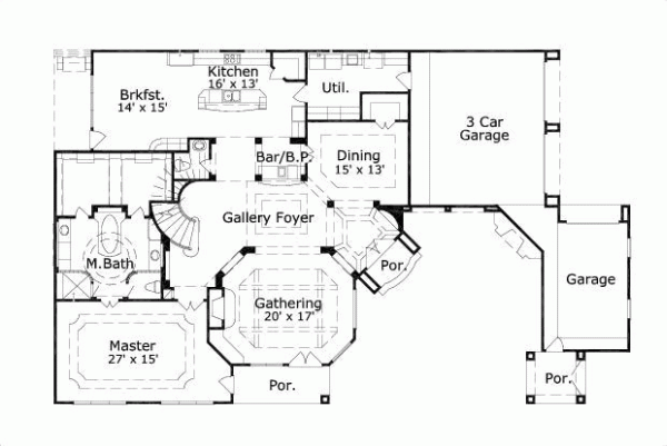 Main Floor Plan: 19-262