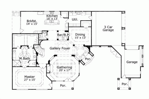 Main Floor Plan: 19-263