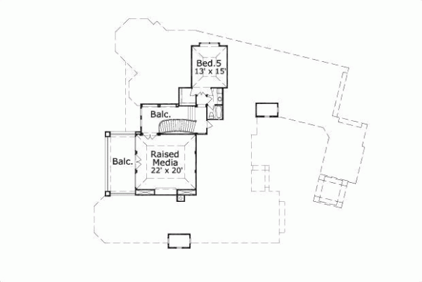 Upper/Second Floor Plan: 19-264