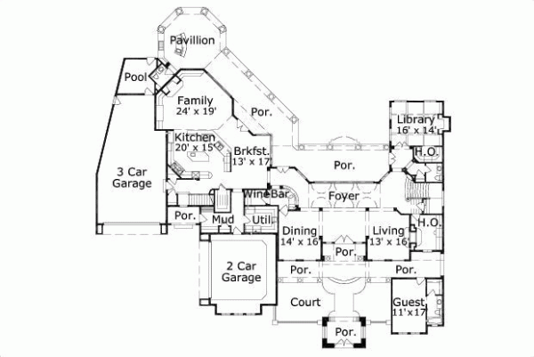 Main Floor Plan: 19-265