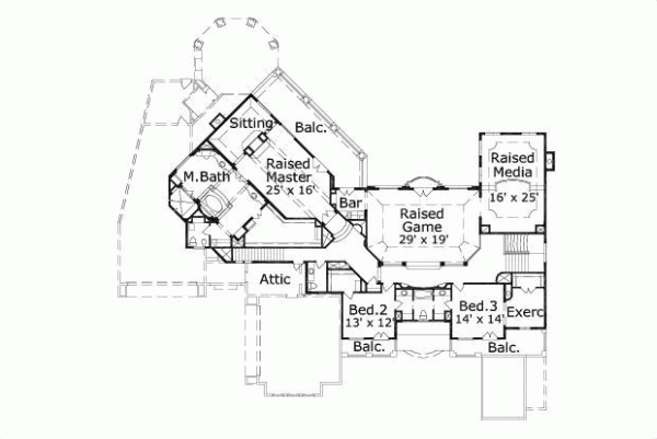 Upper/Second Floor Plan: 19-265