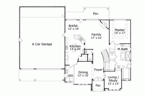 Main Floor Plan: 19-266