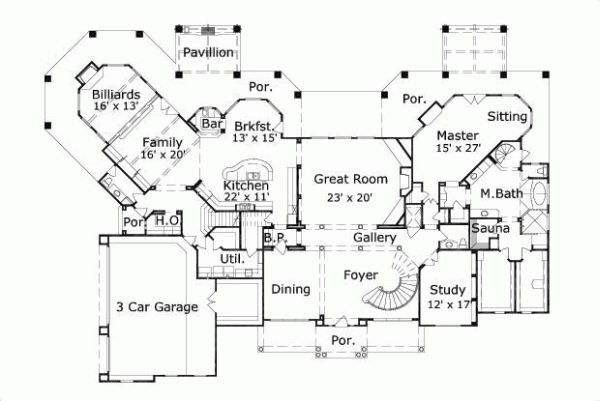 Main Floor Plan: 19-269