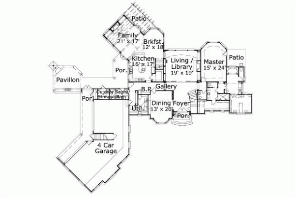 Main Floor Plan: 19-271