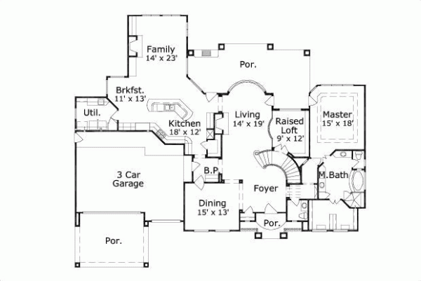 Main Floor Plan: 19-272