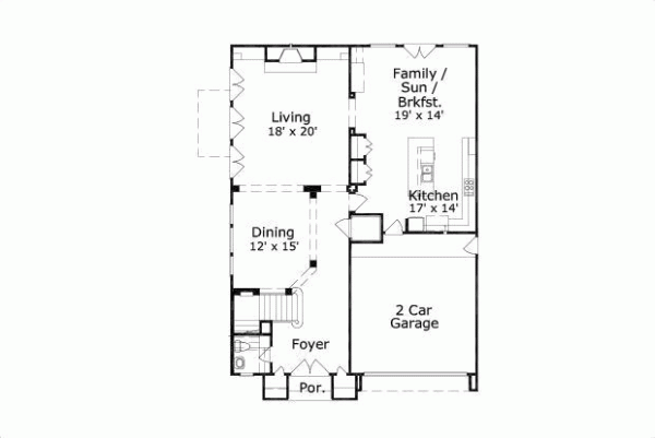 Main Floor Plan: 19-273