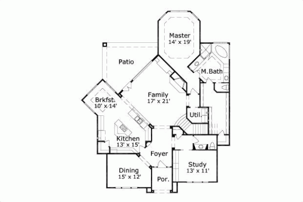 Main Floor Plan: 19-274
