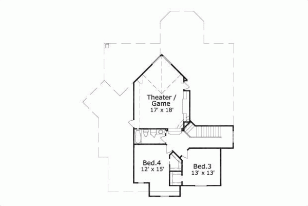 Upper/Second Floor Plan: 19-274