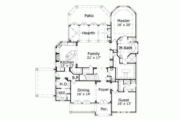Main Floor Plan: 19-275
