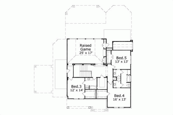 Upper/Second Floor Plan: 19-275