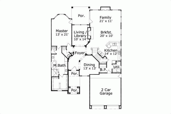 Main Floor Plan: 19-276