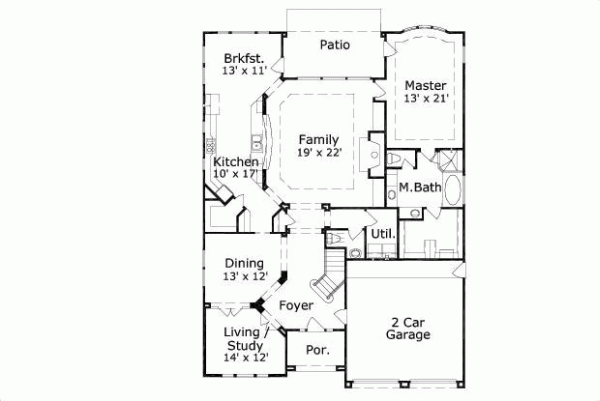 Main Floor Plan: 19-277