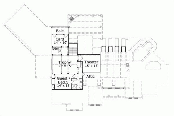Upper/Second Floor Plan: 19-278