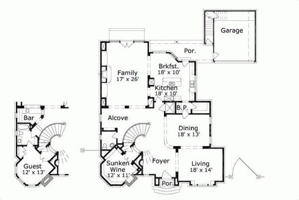 Main Floor Plan: 19-279