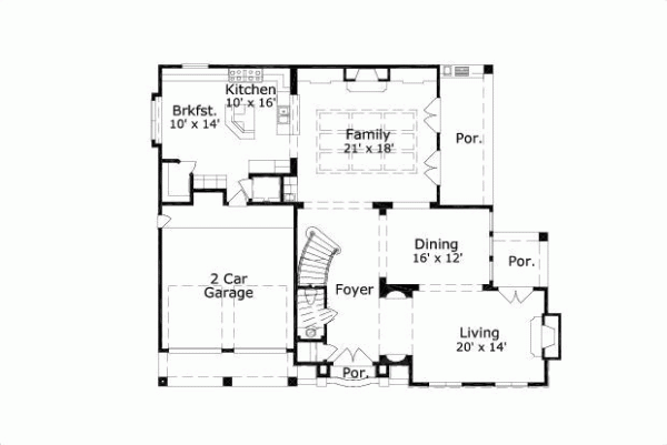 Main Floor Plan: 19-280
