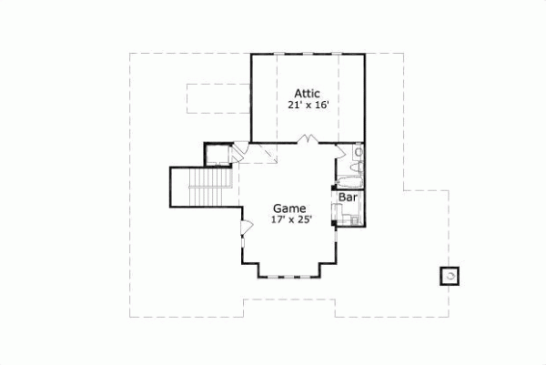 Upper/Second Floor Plan 19-280