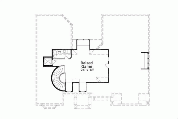 Upper/Second Floor Plan 19-288