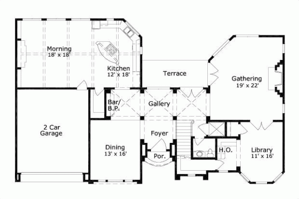 Main Floor Plan: 19-289