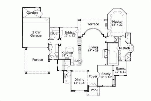 Main Floor Plan: 19-290