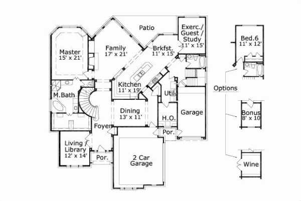 Main Floor Plan: 19-297
