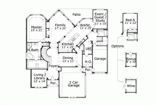 Main Floor Plan: 19-298