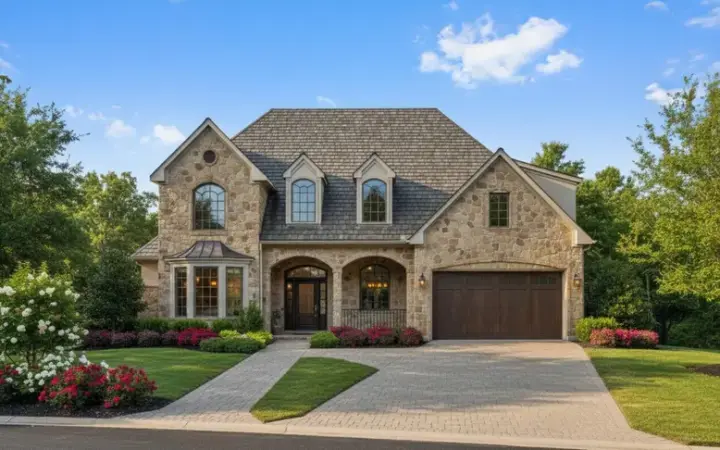 Traditional house plans 19-299 - front exterior, 3,547 sq ft, 5 bed, 4 bath house plans | Monster House Plans