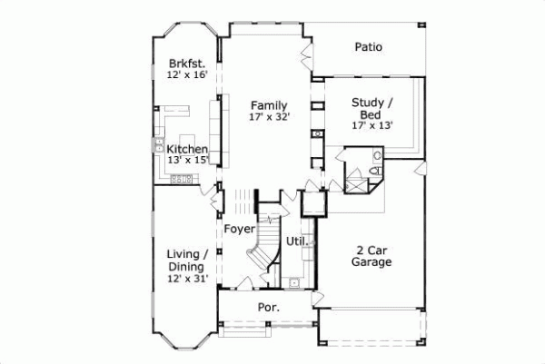 Main Floor Plan: 19-299