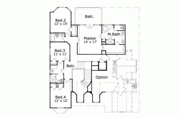 Upper/Second Floor Plan: 19-299