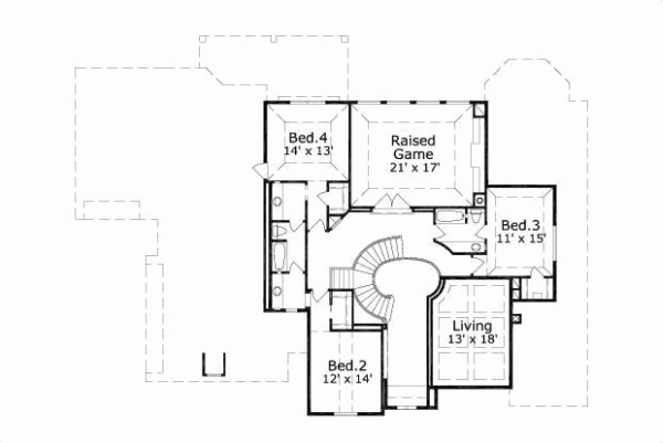 Upper/Second Floor Plan: 19-301