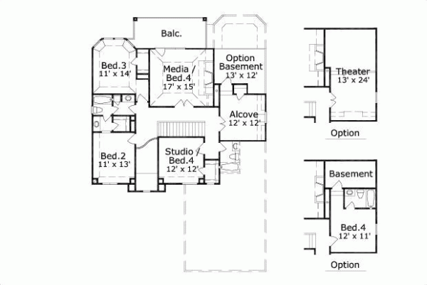 Upper/Second Floor Plan: 19-303