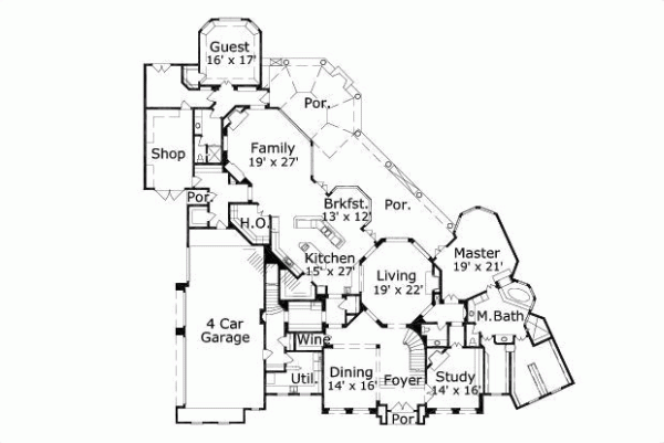 Main Floor Plan: 19-309