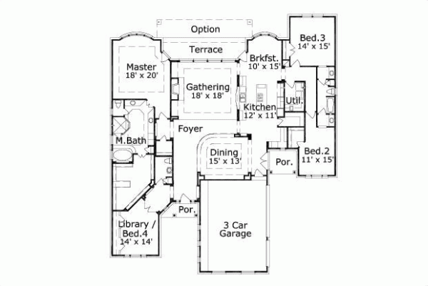 Main Floor Plan: 19-312