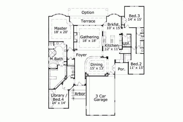 Main Floor Plan: 19-313
