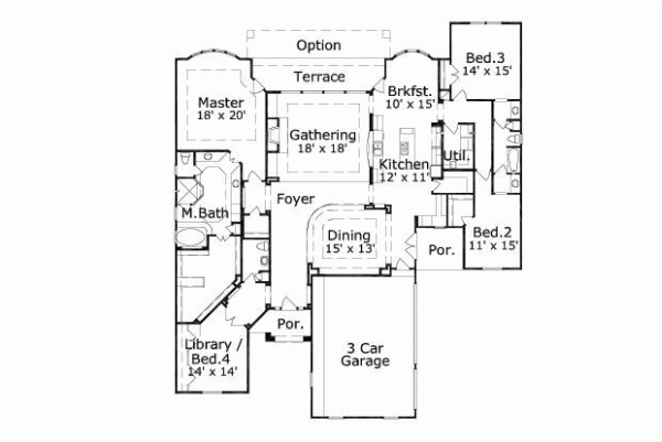 Main Floor Plan: 19-314