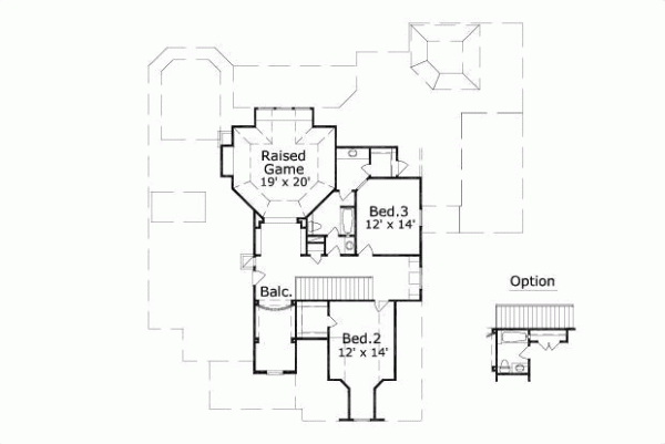 Upper/Second Floor Plan: 19-315